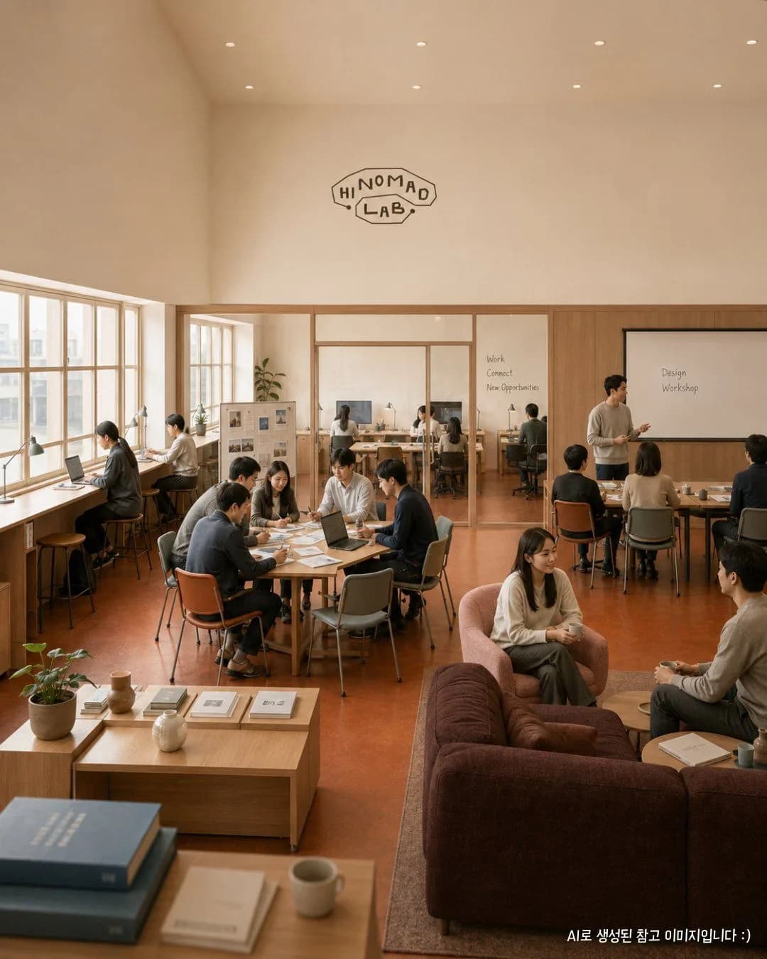 HINOMAD LAB space concept