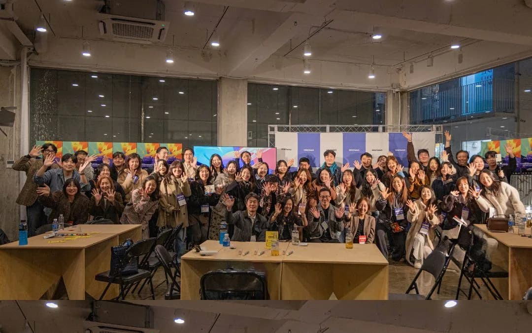 Participants at a HINOMAD community event